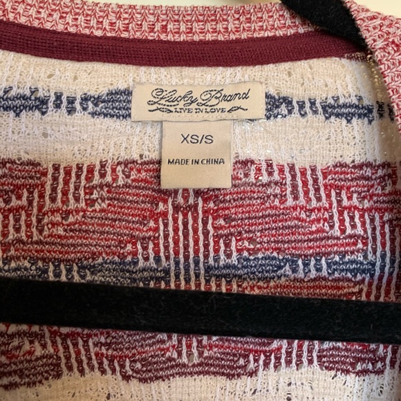 Lucky Brand Tribal Cardigan - Picture 3 of 4